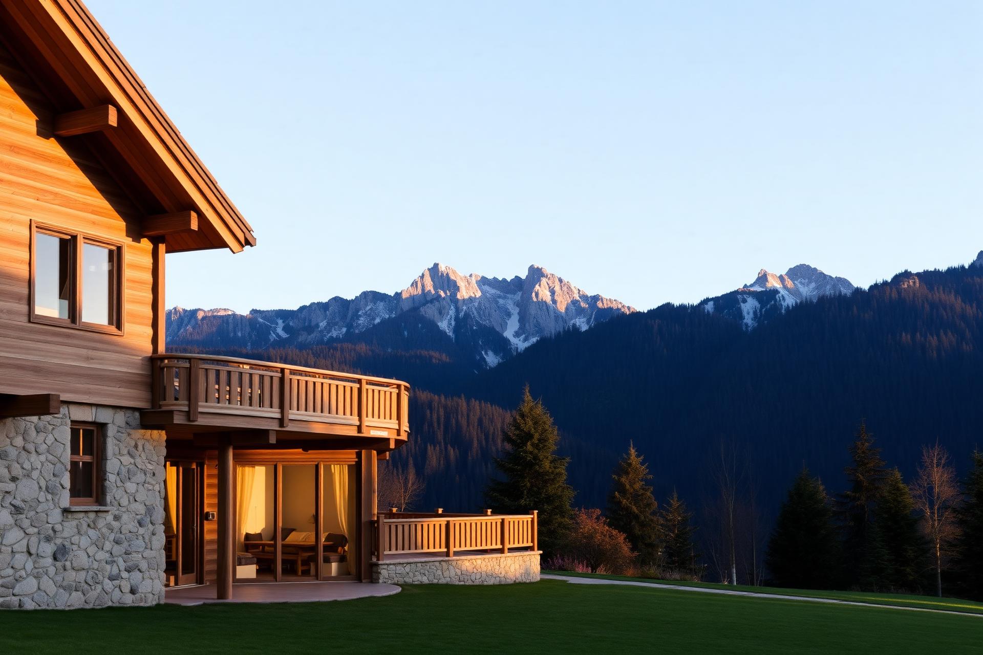 Premium-Chalet im Oberwallis — Referenz von Alpine REM