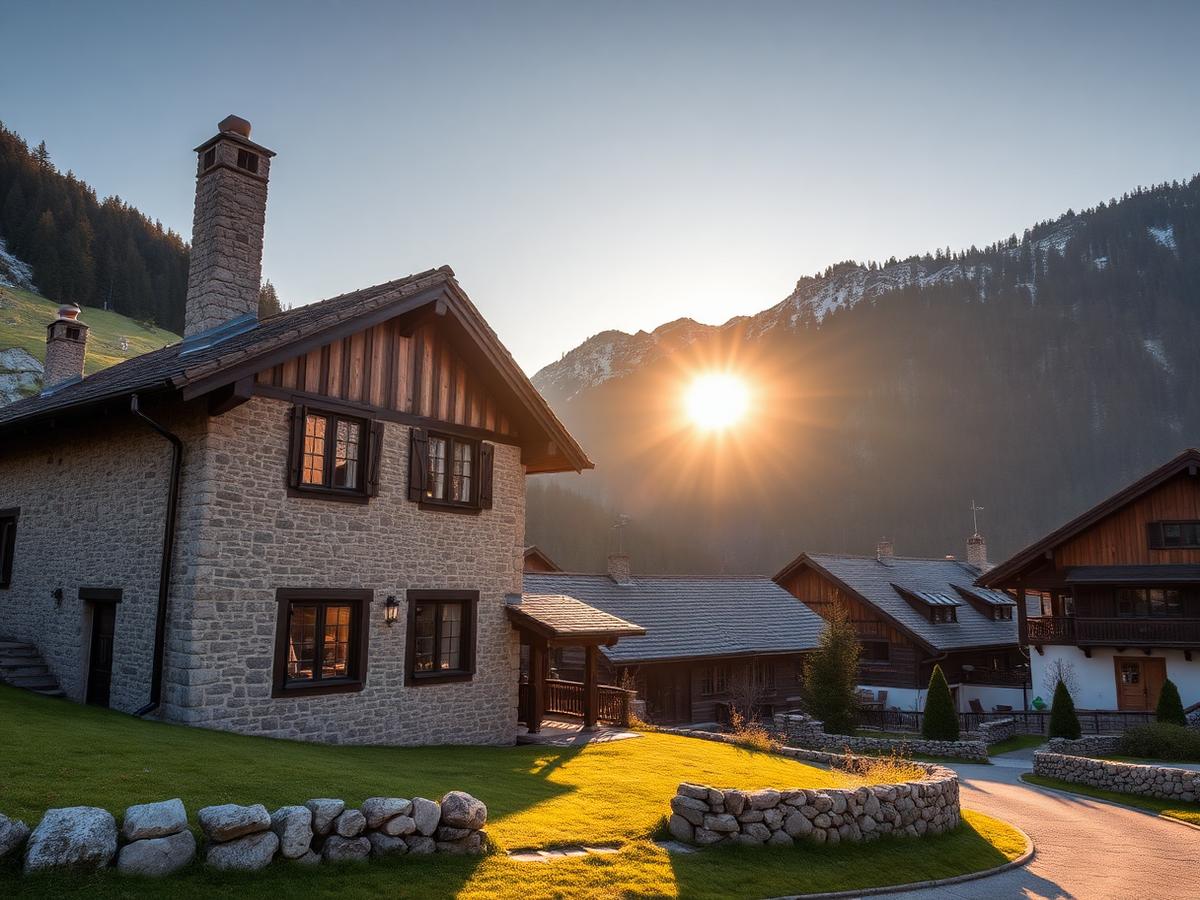 Sanierung Walliser Steinhaus im Oberwallis